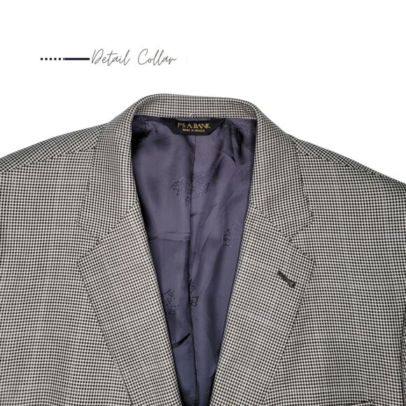JOS. A. BANK TRADITIONAL FIT LIGHT GRAY BLAZER 46XL - Picture 4 of 12